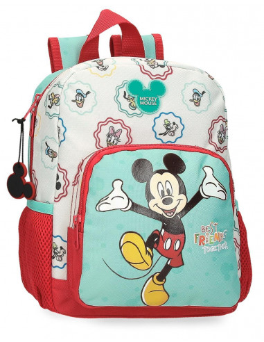 2972221 BACKPACK 28CM. MICKEY EST FRIENDS TOGETHER